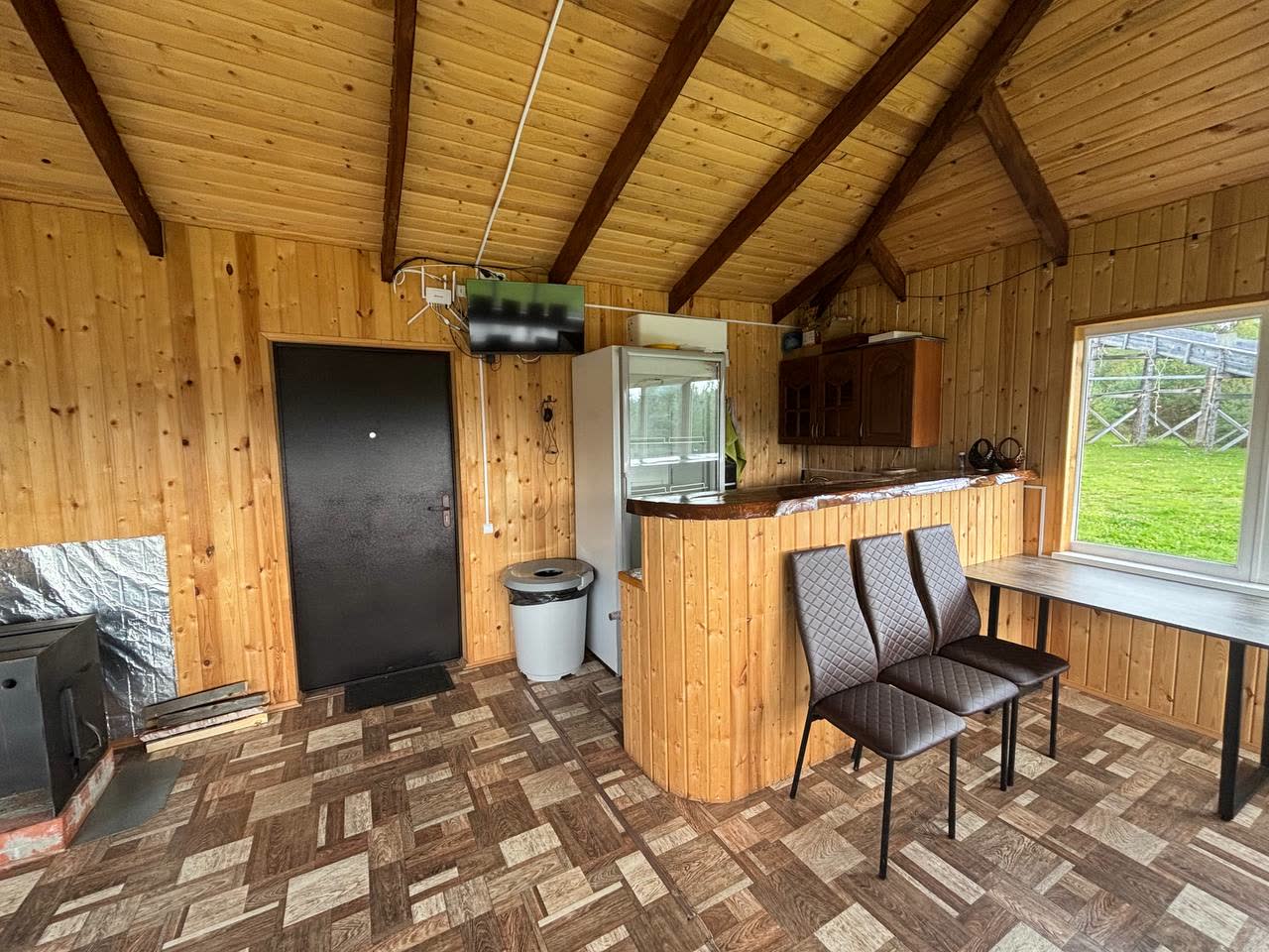 Тёплая беседка 1