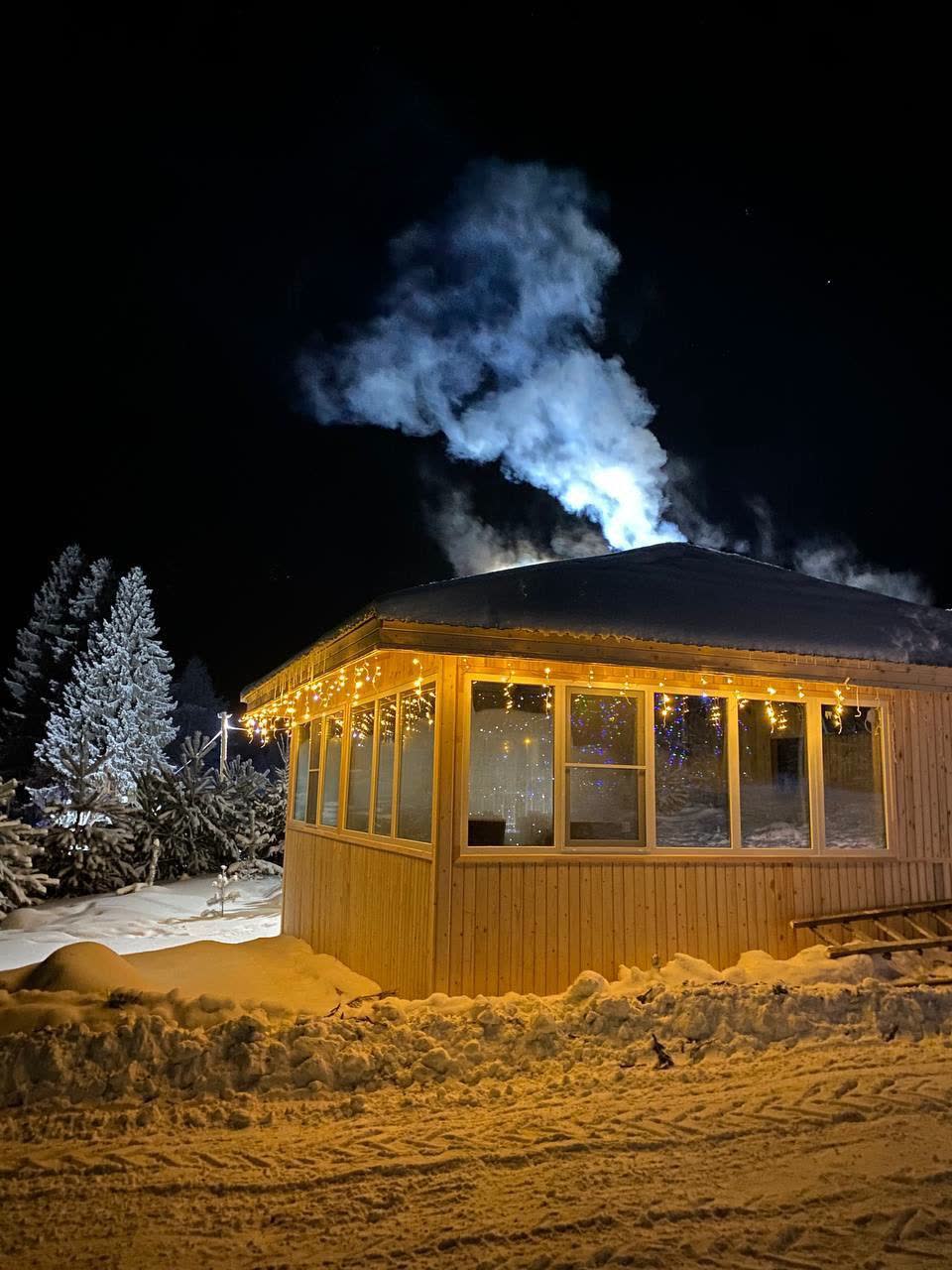 Тёплая беседка 1